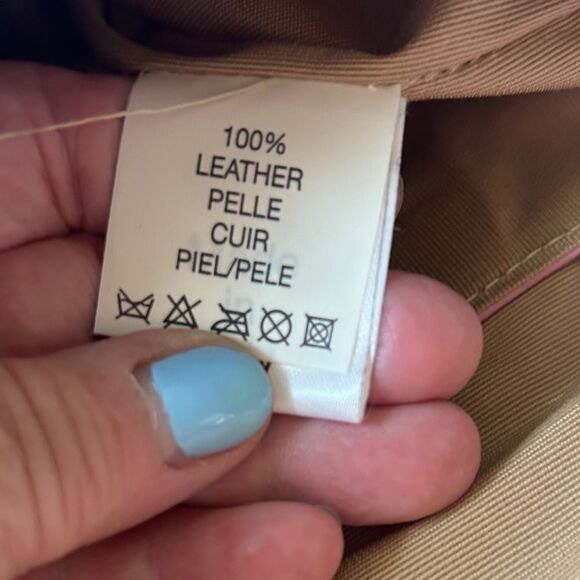 Tosca Blu pale pink Leather shoulder Handbag - Picture 13 of 16